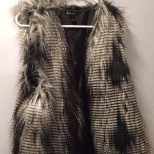 Feather vest